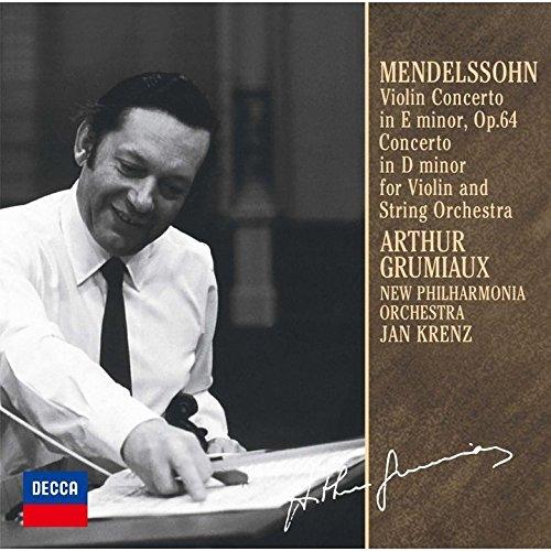 Violin Concertos - CD Audio di Felix Mendelssohn-Bartholdy,Arthur Grumiaux