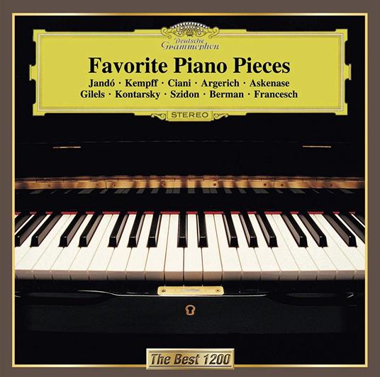 Favorite Piano Pieces (Low Price) - CD Audio