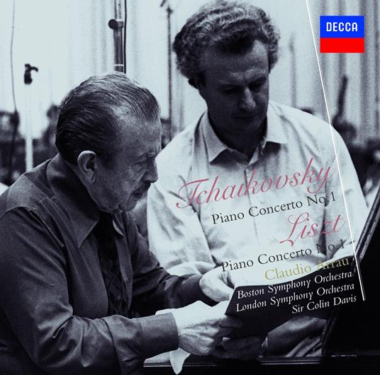 Concerti per pianoforte - CD Audio di Franz Liszt,Pyotr Ilyich Tchaikovsky,Claudio Arrau