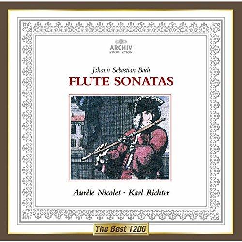 J.S. Bach: Flute Sonatas (Rubidium Clock Cutting/Reissued:Ucca-3183) - CD Audio di Johann Sebastian Bach,Aurele Nicolet