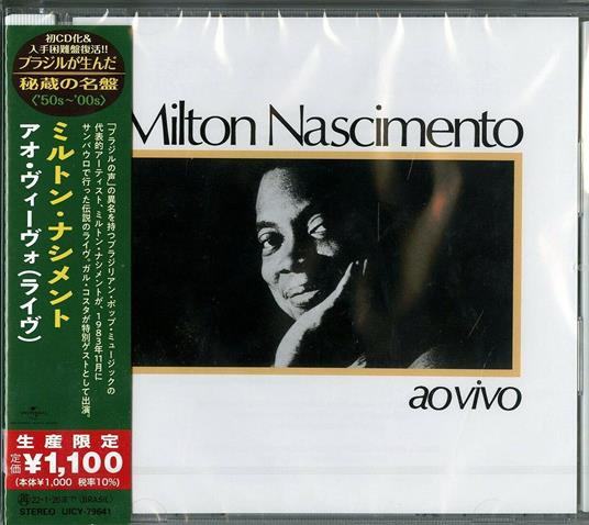 Milton Nascimento: Ao Vivo - CD Audio di Milton Nascimento