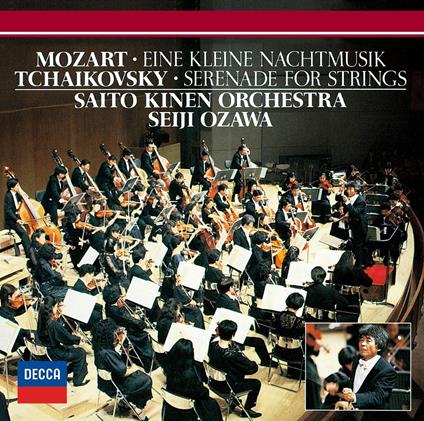 Tchaikovsky: Serenade For Strings / Mozart: Serenade Eine Kleine Nachtmusik - CD Audio di Seiji Ozawa