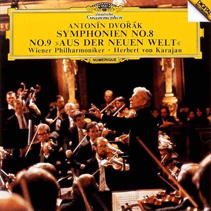 Symphony No.8 Op.88 & No.9 - CD Audio di Antonin Dvorak