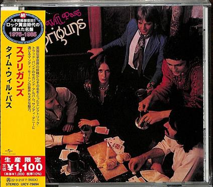 Time Will Pass - CD Audio di Spriguns