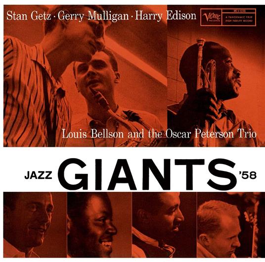 Jazz Giants '58 - CD Audio di Stan Getz,Gerry Mulligan