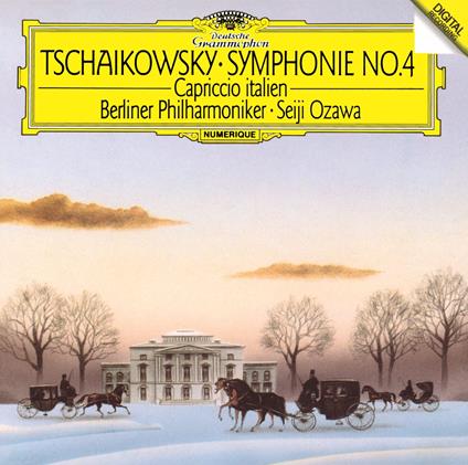 Tchaikovsky: Symphony No.4 In F Minor Op.36 Capriccio Italien Op.45 (Shm-Cd/Rei - SHM-CD di Seiji Ozawa