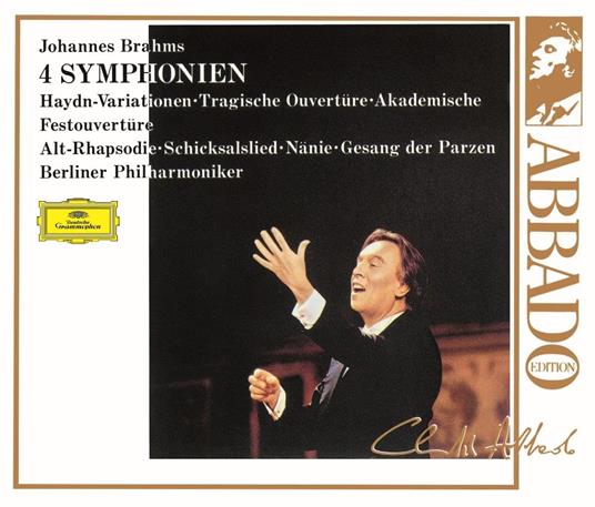 4 Symphonies - CD Audio di Johannes Brahms,Claudio Abbado