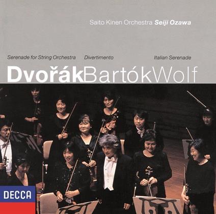 Bartok. Divertimento-Dvorak. Serenade For String - CD Audio di Seiji Ozawa