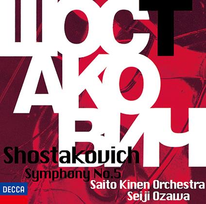Shostakovich. Symphony No. 5  (Limited- - CD Audio di Seiji Ozawa