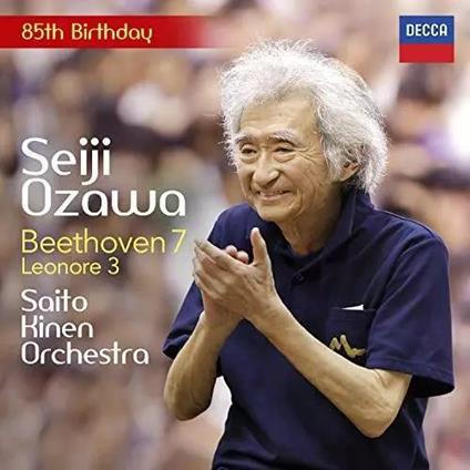 Beethoven. Leonore Overture No. 3 Symphony No. 7 - CD Audio di Seiji Ozawa