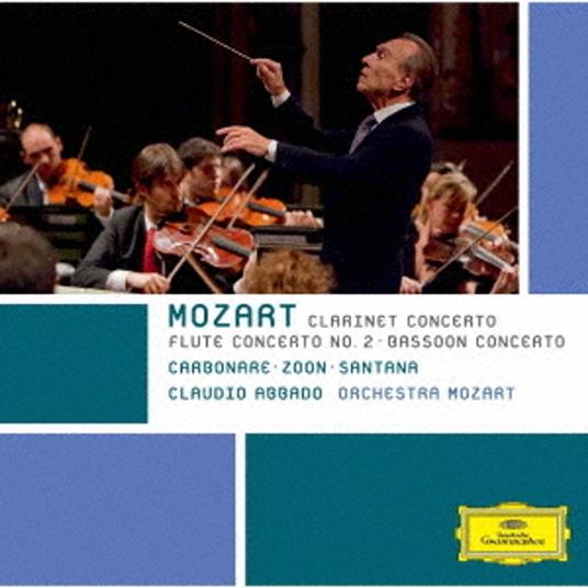 Clarinet. Flute. Bassoon Concertos - CD Audio di Wolfgang Amadeus Mozart,Claudio Abbado