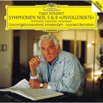 Sinfonie n.5, n.8 - CD Audio di Leonard Bernstein,Franz Schubert