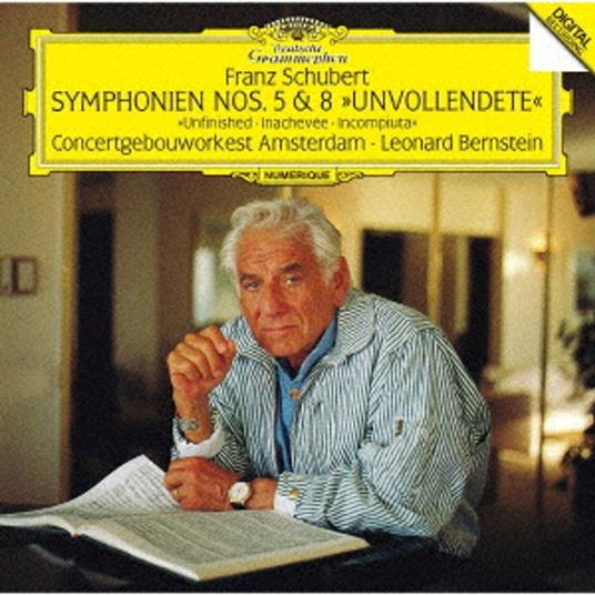 Sinfonie n.5, n.8 - CD Audio di Leonard Bernstein,Franz Schubert