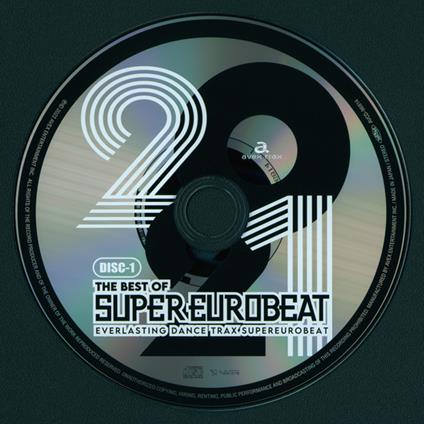 The Best Of Super Eurobeat 2021 - CD Audio