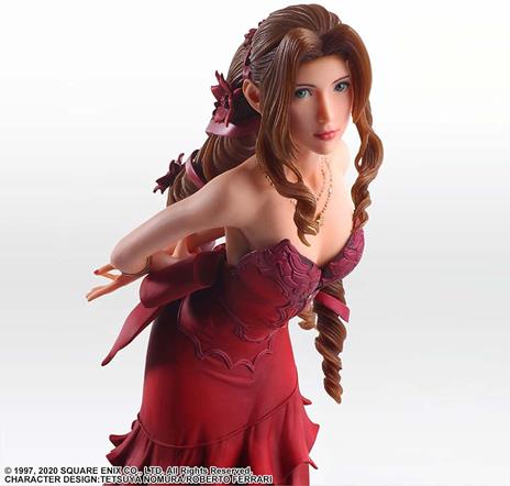 Final Fantasy Vii Remake Static Arts Gallery Statua Aerith Gainsborough Dress Ver. 24 Cm Square-enix - 2