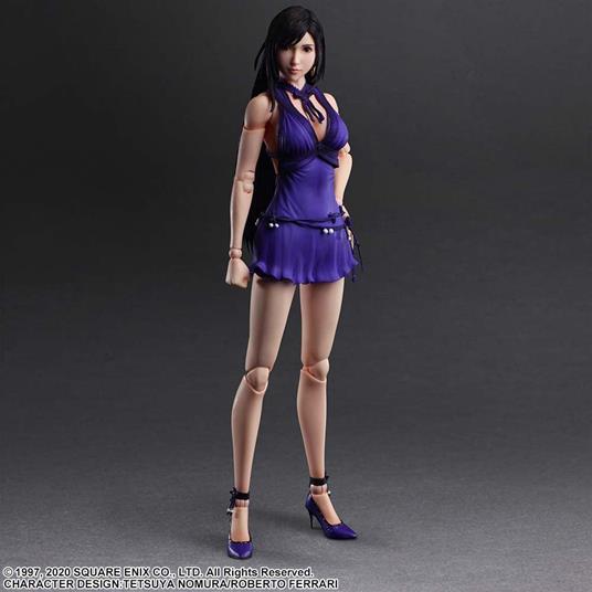 Final Fantasy Vii Remake Play Arts Kai Action Figura Tifa Lockhart Dress Ver. 25 Cm Square-enix - 3