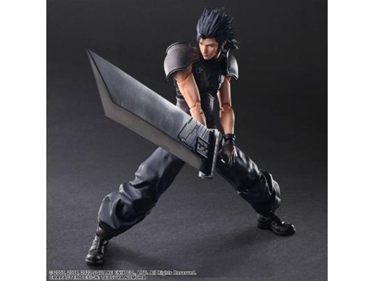 Crisis Core Ff7 Reun Zack 1st Class Pak Action Figura Square Enix