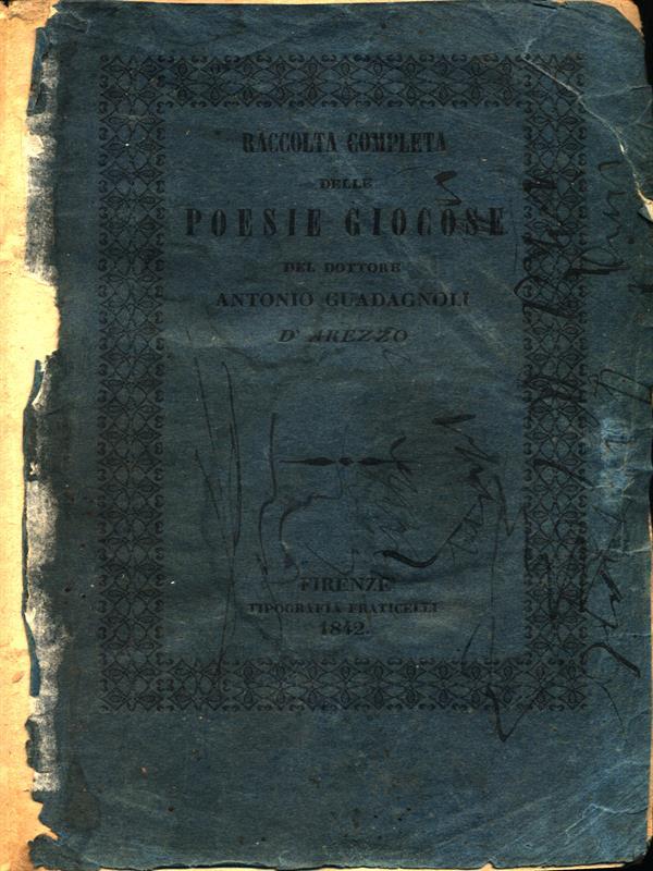 Raccolta completa delle poesie giocose