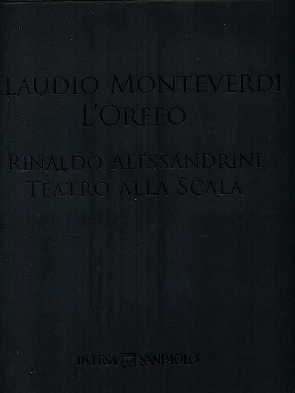 Claudio Monteverdi. L' orfeo