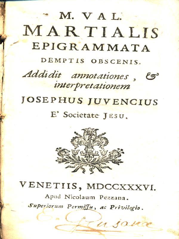 Martialis epigrammata