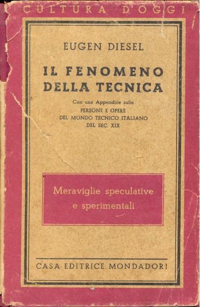 Il fenomeno della tecnica - Eugen Diesel - copertina