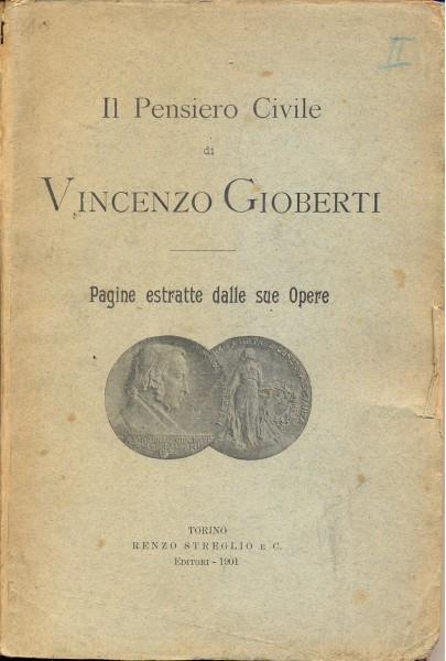 Il pensiero civile di Vincenzo Gioberti - copertina