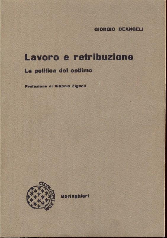 Lavoro e retribuzione