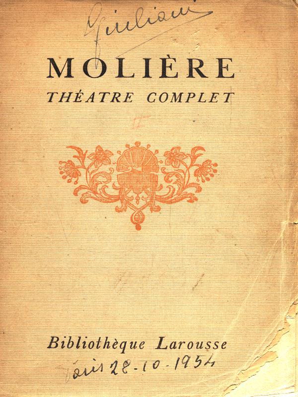 Molier theatre complet