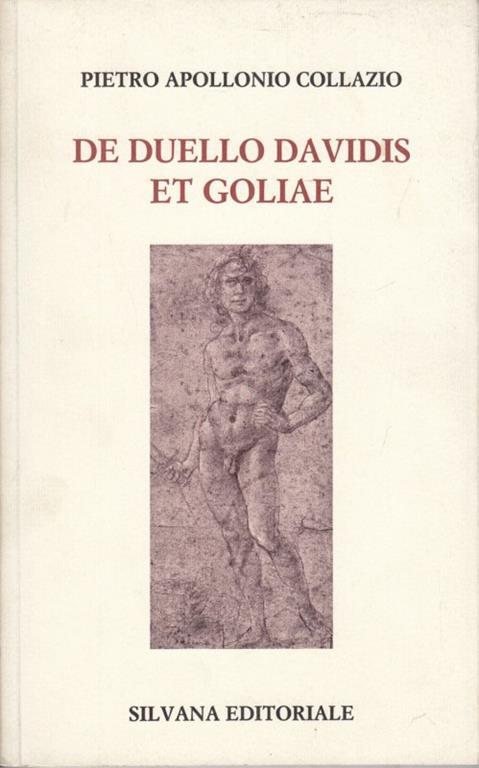 De duello Davidis et Goliae - Pietro Apollonio Collazio - copertina