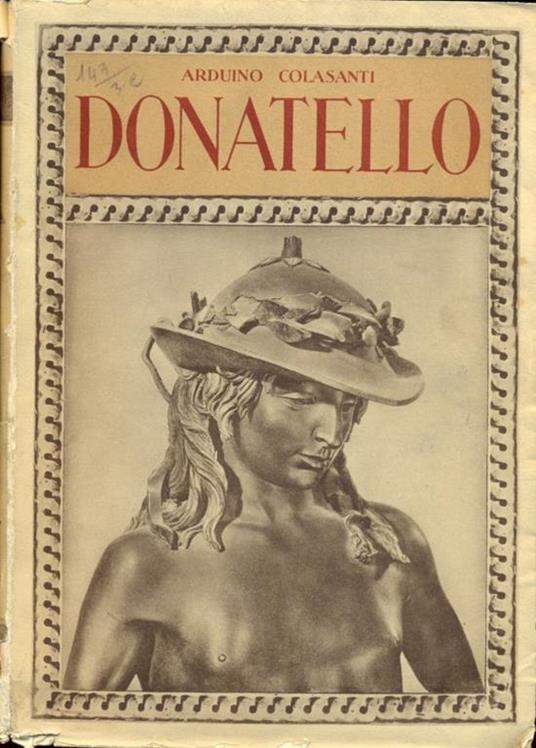 Donatello - Arduino Colasanti - copertina