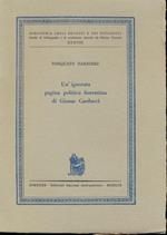 Un' ignorata pagina politica fiorentina di Giosuè Carducci