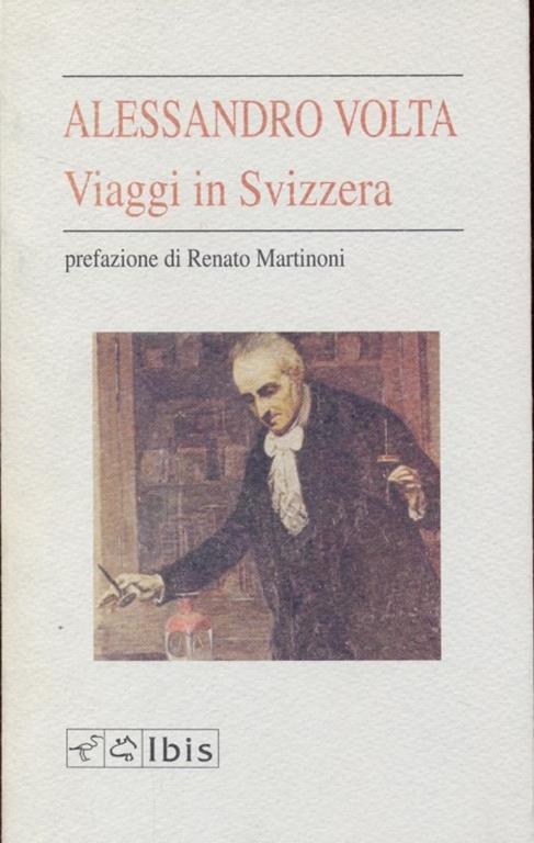 Viaggi in Svizzera - Alessandro Volta - copertina