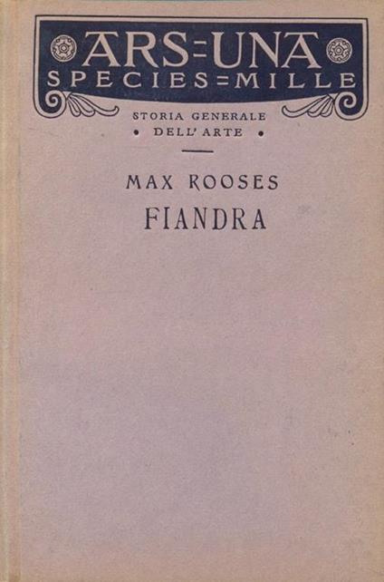 Fiandra - Max Roses - copertina