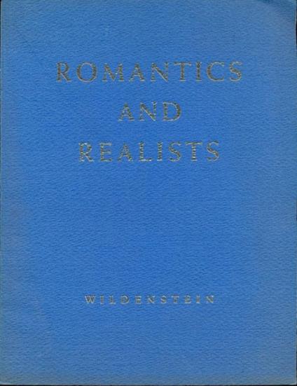 Romantics and realists - copertina