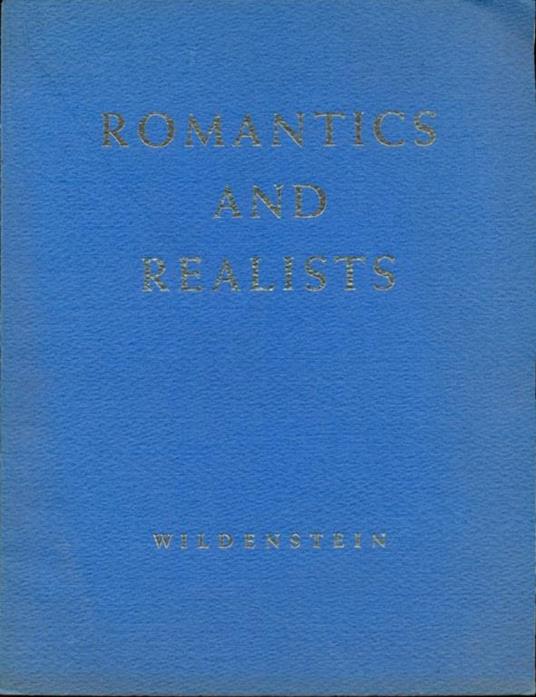 Romantics and realists - copertina