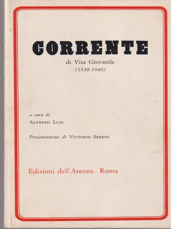 Corrente di vita giovanile - 1938-1940