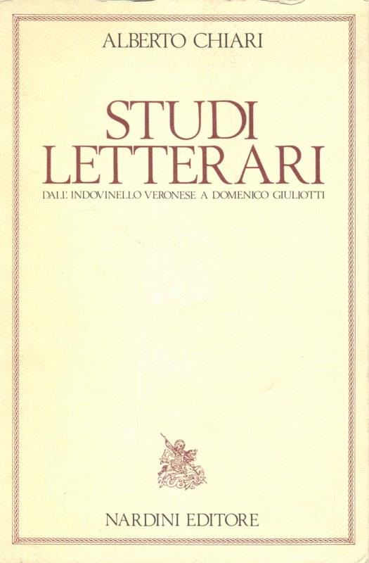 Studi letterari