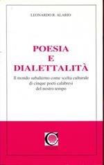 Poesia e dialettalità
