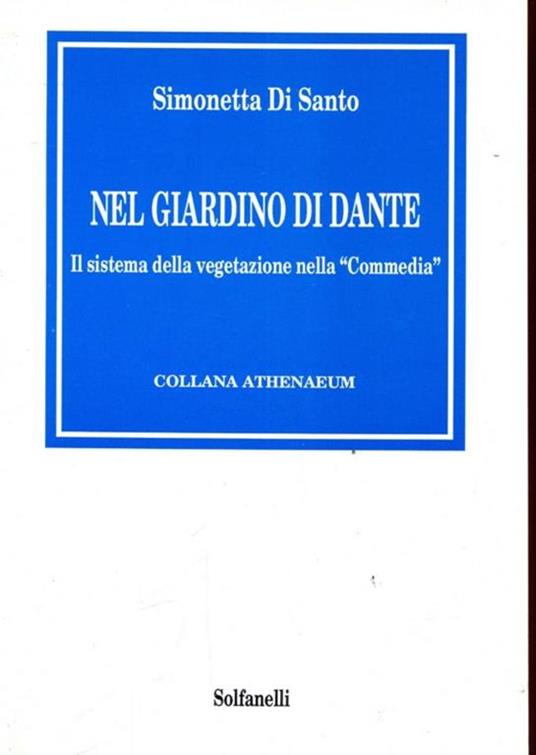 Nel giardino di Dante - Simonetta Di Santo - copertina