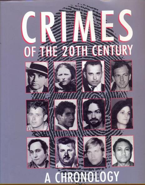 Crimes of the 20th century. A cronology - copertina
