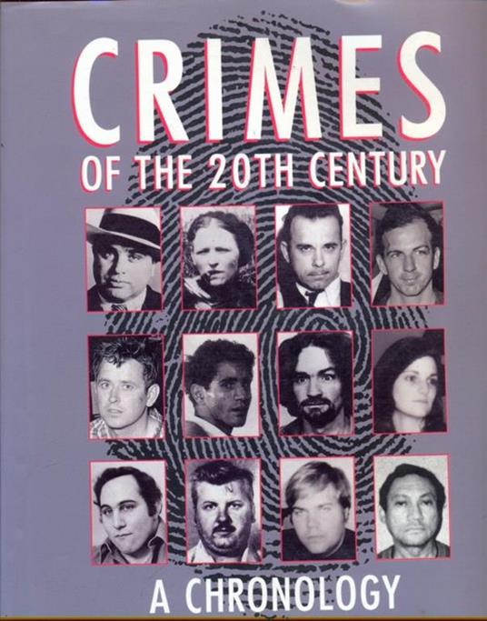 Crimes of the 20th century. A cronology - copertina
