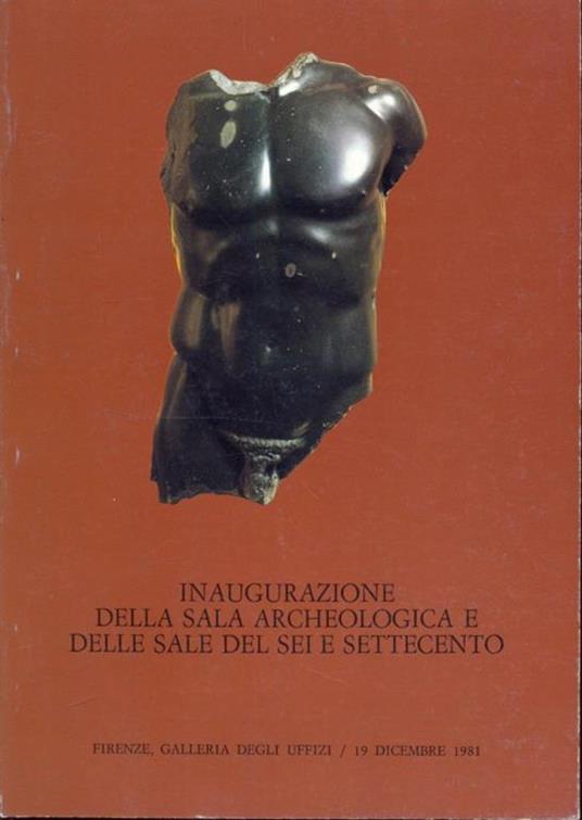 Inaugurazione della sala archeologica e delle sale del Sei e Settecento - Luciano Berti - copertina