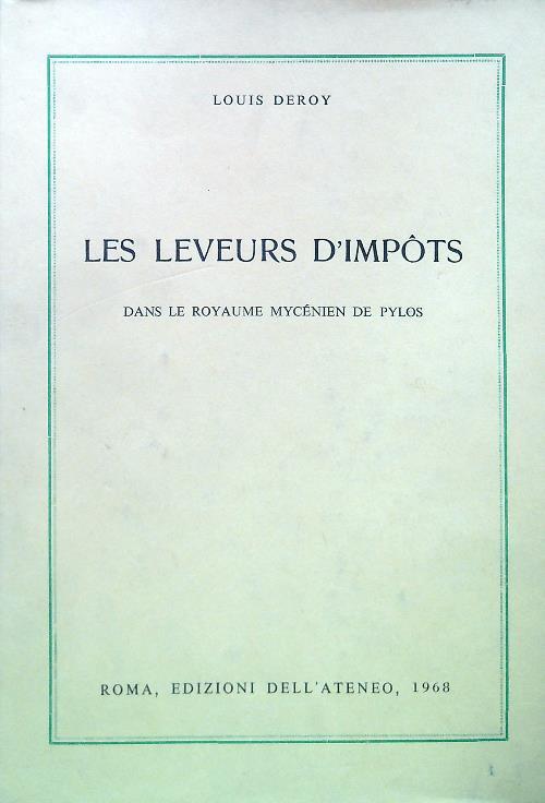 Les leveurs d'impots