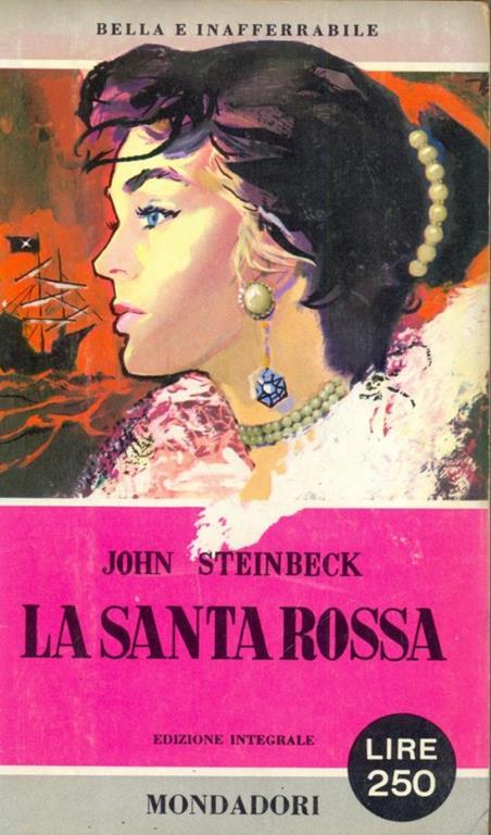 La santa rossa - John Steinbeck - copertina