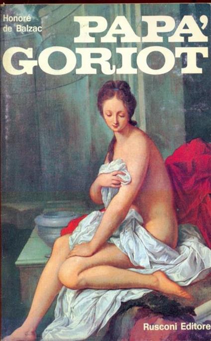 Papà Goriot - Honoré de Balzac - copertina