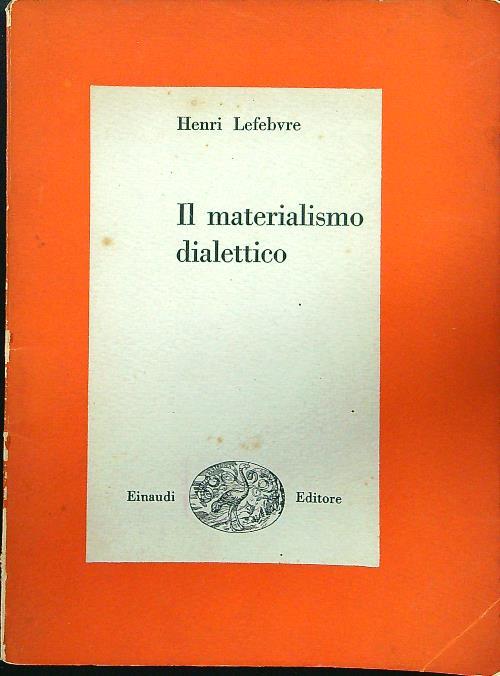 Il materialismo dialettico