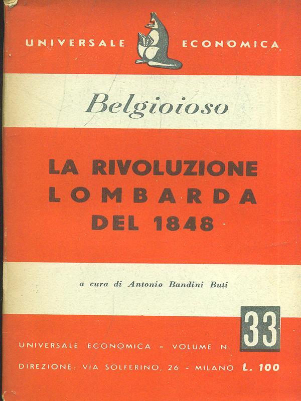 La rivoluzione Lombarda del 1848