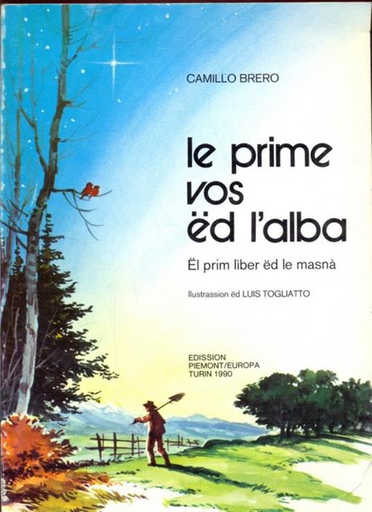 Le prime vos ed l'alba  - Camillo Brero - copertina