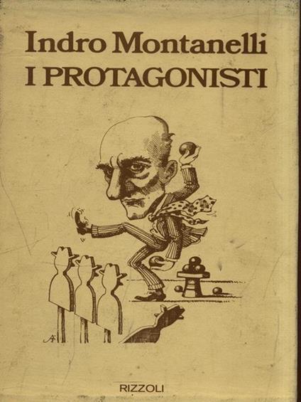 I protagonisti - Indro Montanelli - copertina