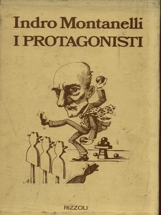 I protagonisti - Indro Montanelli - copertina